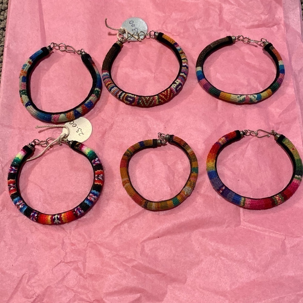 Peruvian Style Stackable Bracelets - Picture 3 of 10
